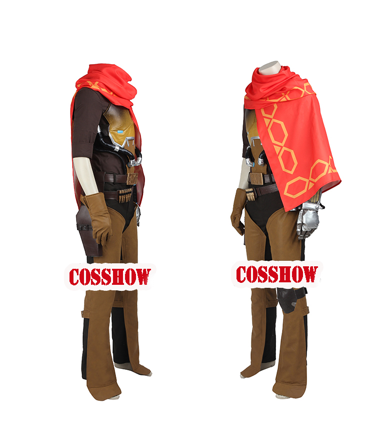 ★コスプレ衣装 Jesse·Mccree★Overwatch オーバーウオッチ コスチューム コスプレ衣装 cosplay サイズ豊富 変装 仮装 コス ハロウィン