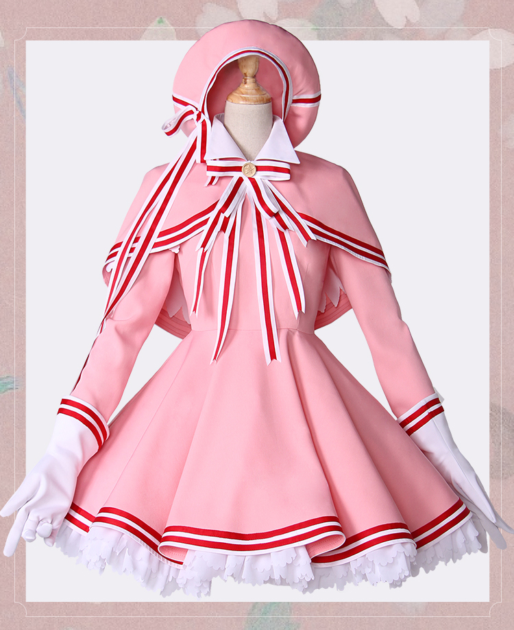 ★コスプレ衣装 木之本 桜/KINOMOTO SAKURA★カードキャプターさくら コスチューム cosplay サイズ豊富 変装 仮装 コス ハロウィン