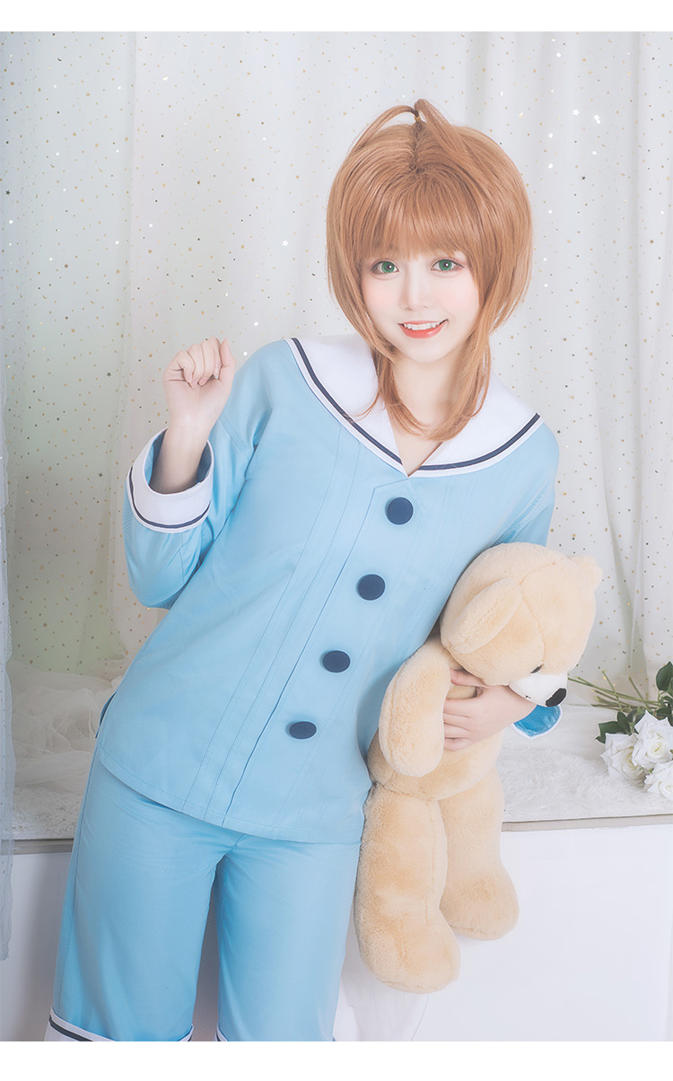 ★コスプレパジャマ 木之本 桜/KINOMOTO SAKURA★カードキャプターさくら コスチューム cosplay サイズ豊富 変装 仮装 コス ハロウィン