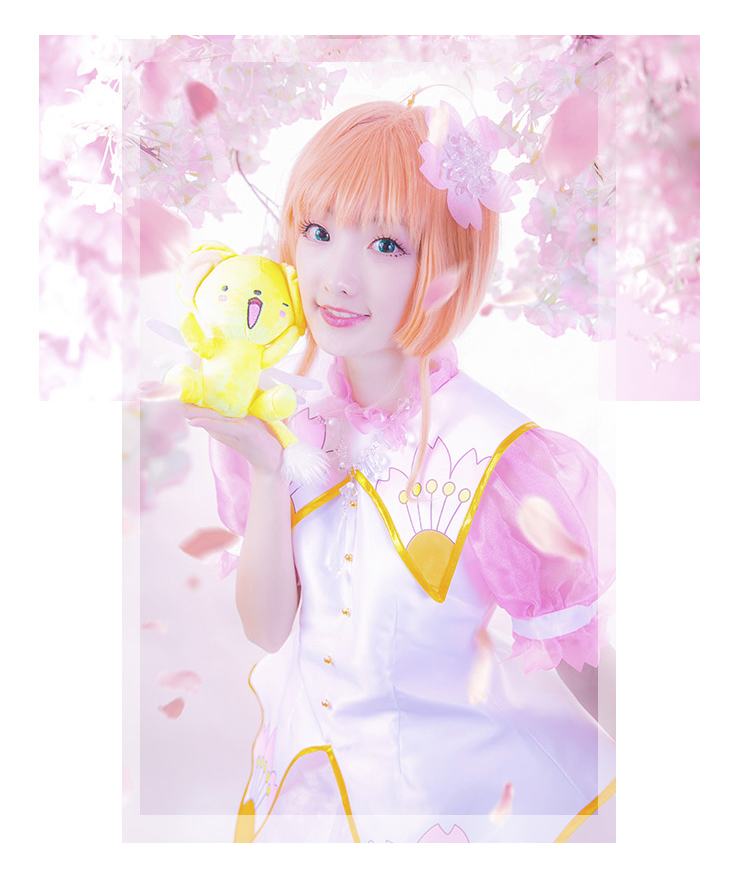 ★コスプレ衣装 木之本 桜/KINOMOTO SAKURA★カードキャプターさくら コスチューム cosplay サイズ豊富 変装 仮装 コス ハロウィン