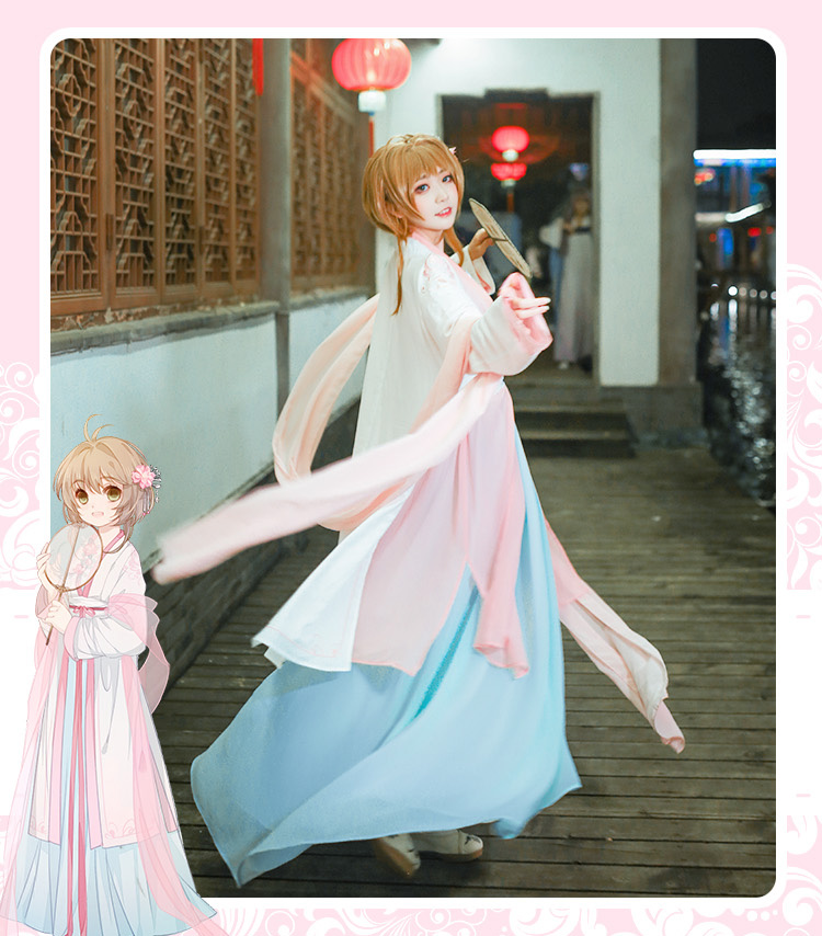 ★コスプレ衣装 木之本 桜/KINOMOTO SAKURA★カードキャプターさくら コスチューム cosplay サイズ豊富 変装 仮装 コス ハロウィン