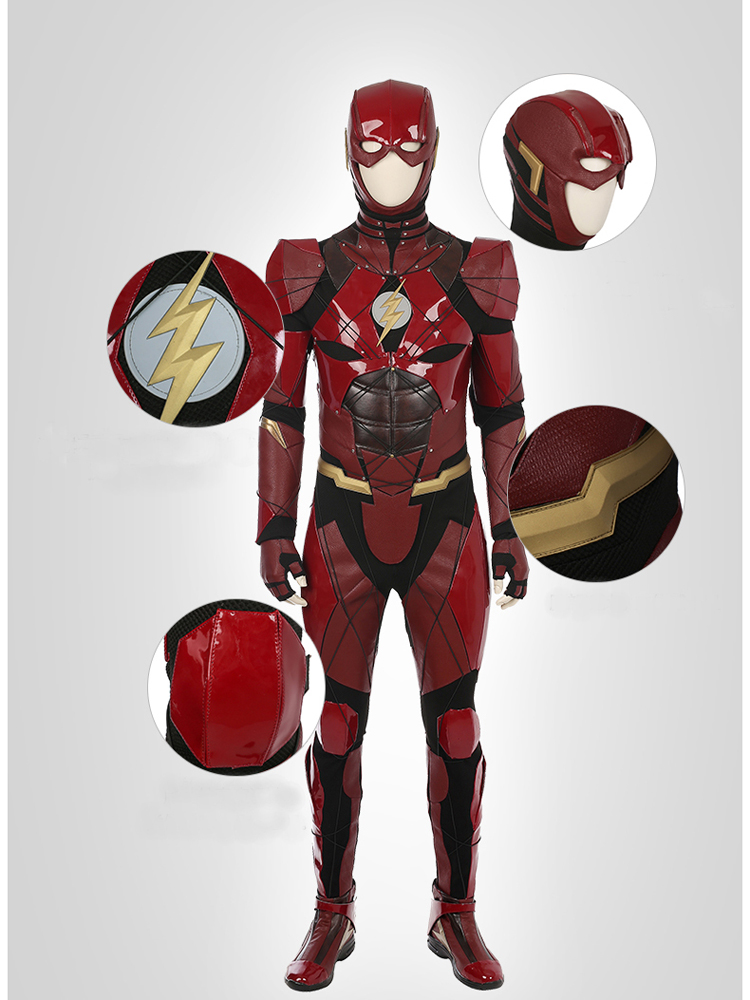 ★全身タイツ The Flash ★The Flash Cosplay コスチューム コスプレ衣装 スーツ サイズ豊富 サイズオーダー可能 変装 仮装 コス ハロウィン