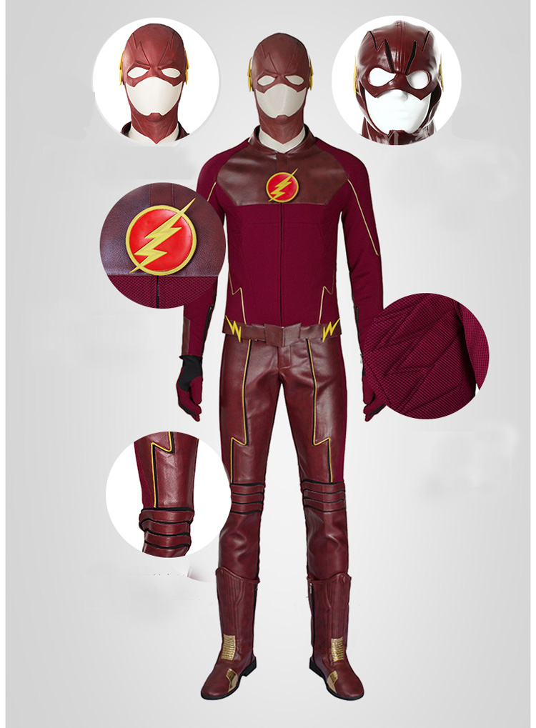 ★コスプレ衣装The Flash★The Flash Cosplay コスチューム コスプレ衣装 スーツ サイズ豊富 サイズオーダー可能 変装 仮装 コス ハロウィン