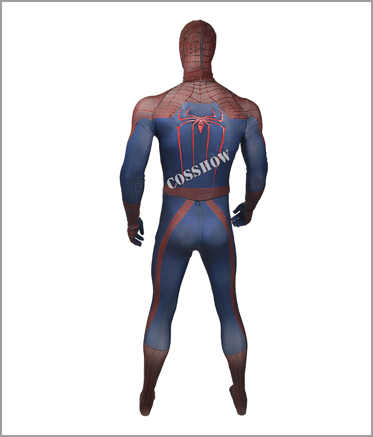 ★新品 全身タイツ The Amazing Spider-Man★アメイジング・スパイダーマン1 高級仕様 フルーセット 靴底付 ミラー版レンズ付 スーツ cosplay コスプレ衣装 コスチューム サイズオーダー可能 変装 仮装 コス ハロウィン