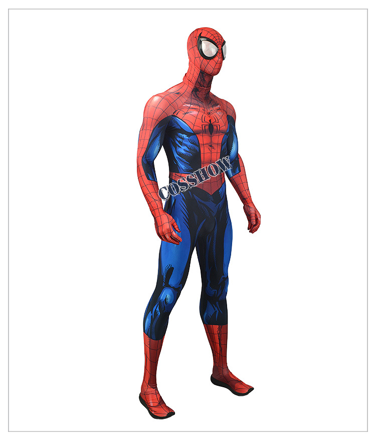 ★全身タイツ スパイダーマン★Spider-Man 3Dプリント 立体感 スパイダーマン衣装 スーツ Spiderman Cosplay コスプレ衣装 コスチューム 伸縮性 サイズオーダー可能 変装 仮装 コス ハロウィン