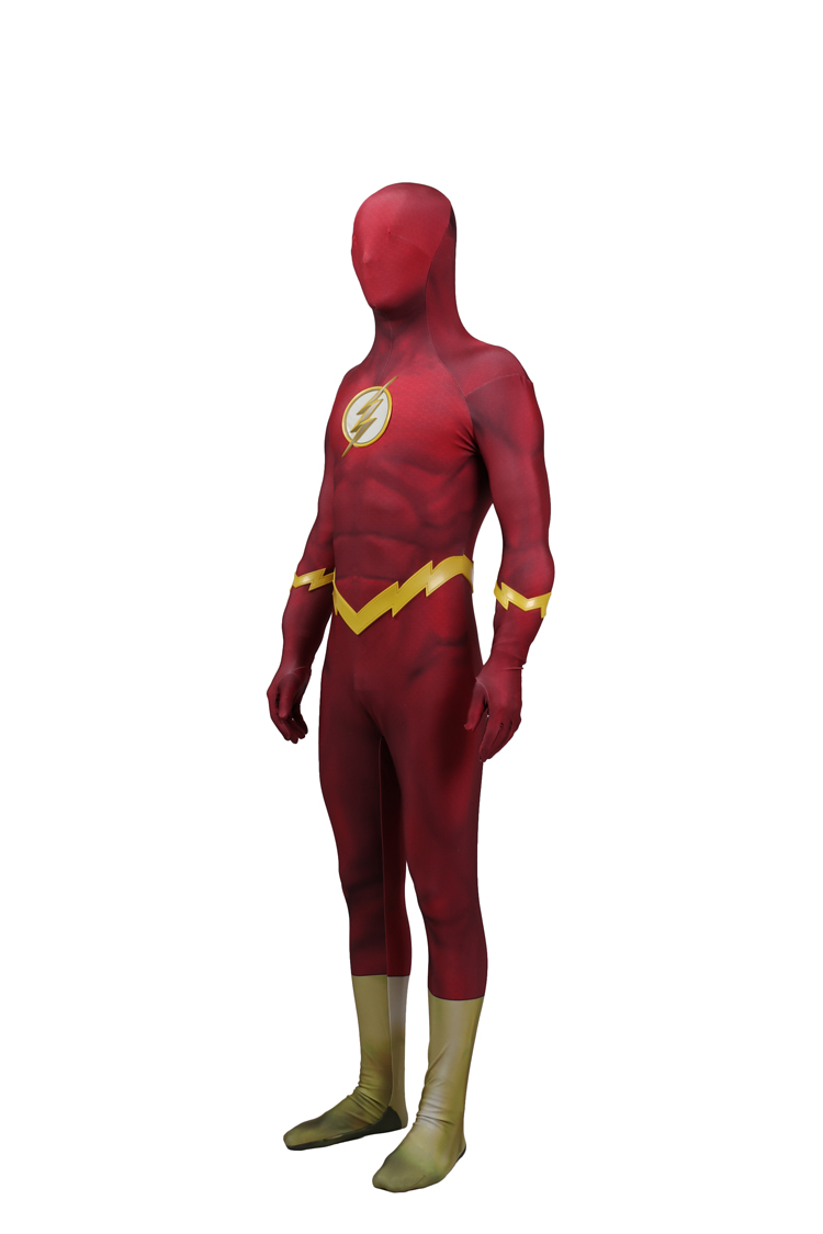 ★全身タイツ The Flash ★The Flash Cosplay コスチューム コスプレ衣装 スーツ サイズ豊富 サイズオーダー可能 変装 仮装 コス ハロウィン