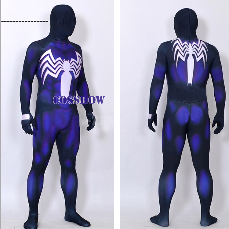 ★全身タイツ Venom 肌スーツ ベーススーツ★Spider-Man スパイダーマン コスチューム cosplay コスプレ衣装 スーツ サイズ豊富 サイズオーダー可能 変装 仮装 コス ハロウィン