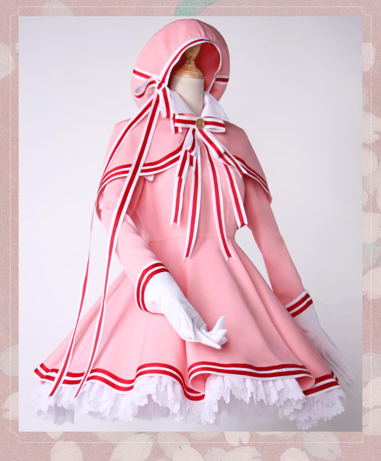 ★コスプレ衣装 木之本 桜/KINOMOTO SAKURA★カードキャプターさくら コスチューム cosplay サイズ豊富 変装 仮装 コス ハロウィン