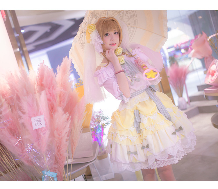 ★コスプレ衣装 木之本 桜/KINOMOTO SAKURA★カードキャプターさくら コスチューム cosplay 変装 仮装 コス ハロウィン