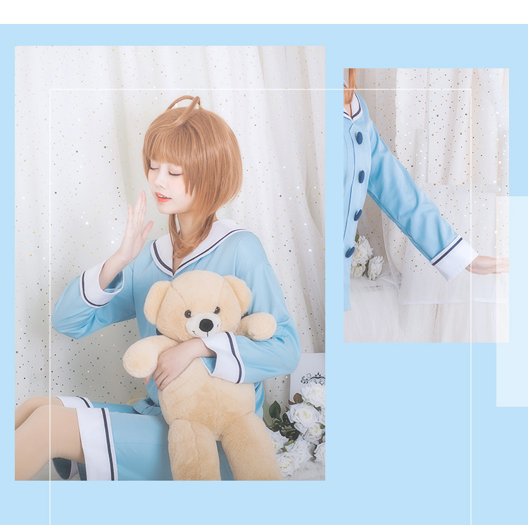 ★コスプレパジャマ 木之本 桜/KINOMOTO SAKURA★カードキャプターさくら コスチューム cosplay サイズ豊富 変装 仮装 コス ハロウィン