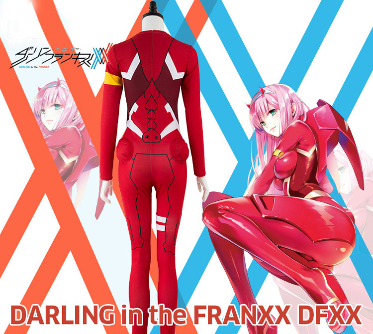 ★コスプレ衣装セット ZERO TWO★DARLING in the FRANXX ダーリン・イン・ザ・フランキス コスチューム コスプレ衣装 cosplay サイズ豊富 変装 仮装 コス ハロウィン