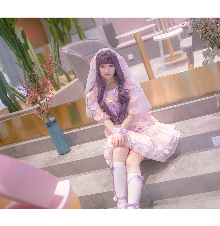 ★コスプレ衣装 大道寺 知世★カードキャプターさくら コスチューム cosplay 変装 仮装 コス ハロウィン