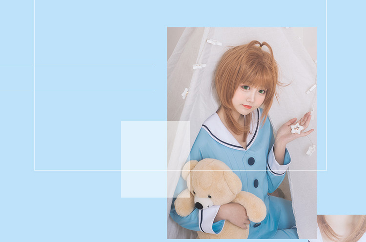 ★コスプレパジャマ 木之本 桜/KINOMOTO SAKURA★カードキャプターさくら コスチューム cosplay サイズ豊富 変装 仮装 コス ハロウィン
