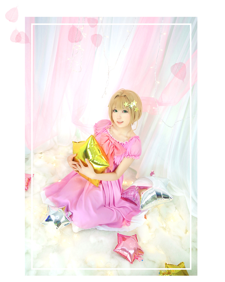 ★コスプレパジャマ 木之本 桜/KINOMOTO SAKURA★カードキャプターさくら コスチューム cosplay サイズ豊富 変装 仮装 コス ハロウィン