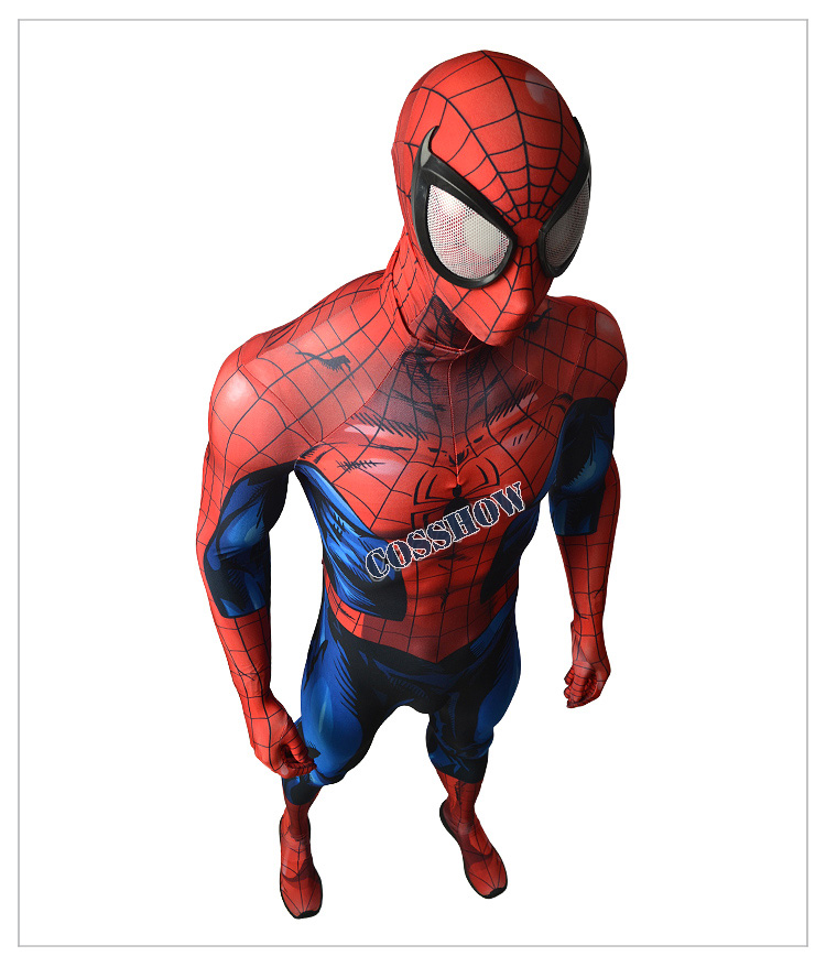 ★全身タイツ スパイダーマン★Spider-Man 3Dプリント 立体感 スパイダーマン衣装 スーツ Spiderman Cosplay コスプレ衣装 コスチューム 伸縮性 サイズオーダー可能 変装 仮装 コス ハロウィン