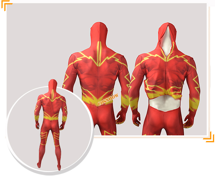 ★全身タイツ The Flash 3Dプリント★The Flash Cosplay コスチューム コスプレ衣装 スーツ サイズ豊富 サイズオーダー可能 変装 仮装 コス ハロウィン