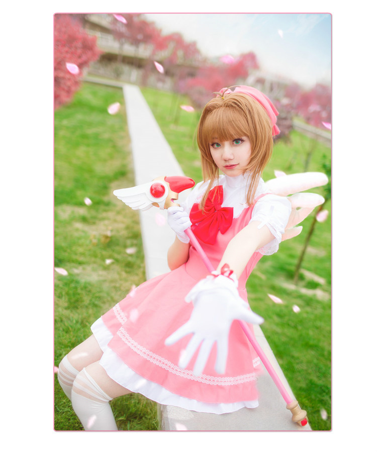 ★コスプレ衣装 木之本 桜/KINOMOTO SAKURA★カードキャプターさくら コスチューム cosplay サイズ豊富 変装 仮装 コス ハロウィン