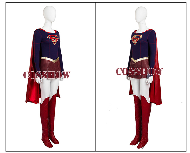 ★コスプレ衣装 Supergirl★The Flash Cosplay コスチューム コスプレ衣装 スーツ サイズ豊富 サイズオーダー可能 変装 仮装 コス ハロウィン