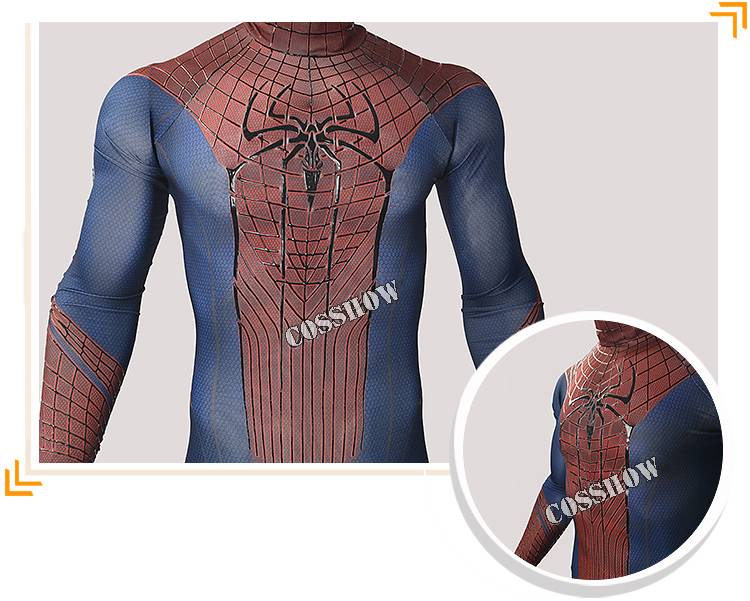 ★新品 全身タイツ The Amazing Spider-Man★アメイジング・スパイダーマン1 高級仕様 フルーセット 靴底付 ミラー版レンズ付 スーツ cosplay コスプレ衣装 コスチューム サイズオーダー可能 変装 仮装 コス ハロウィン