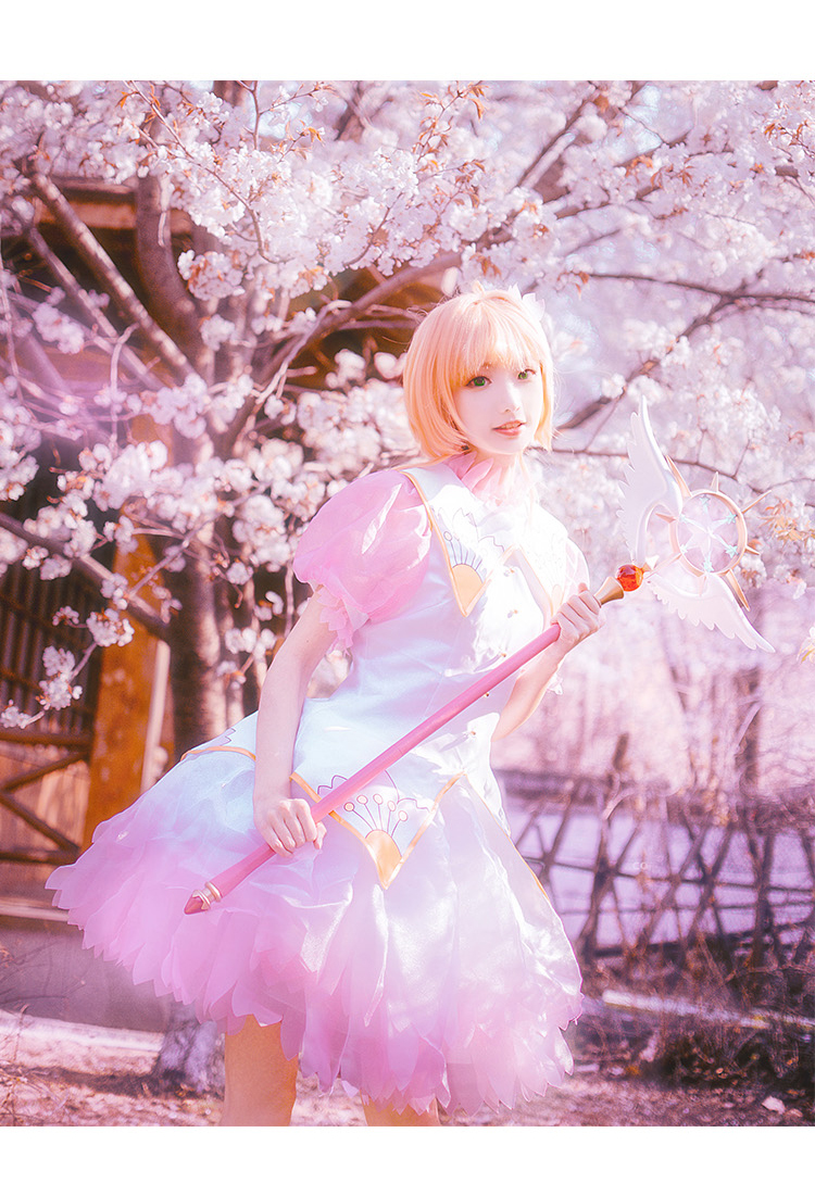 ★コスプレ衣装 木之本 桜/KINOMOTO SAKURA★カードキャプターさくら コスチューム cosplay サイズ豊富 変装 仮装 コス ハロウィン