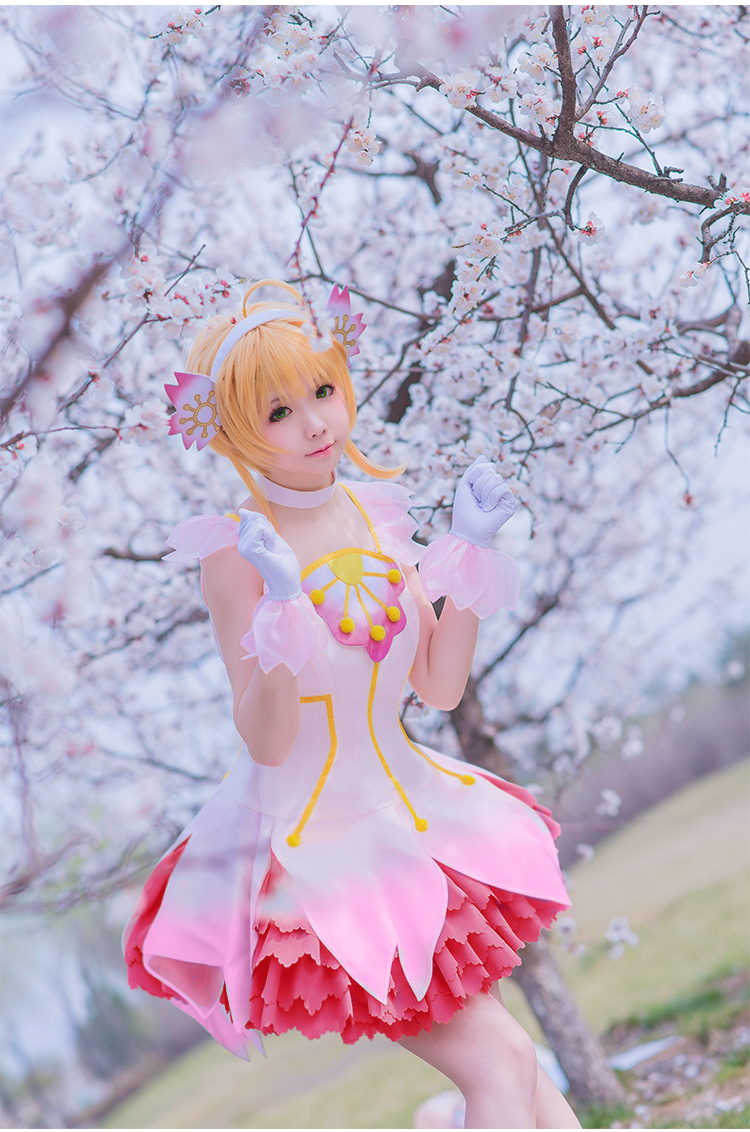 ★コスプレ衣装 木之本 桜/KINOMOTO SAKURA★カードキャプターさくら コスチューム cosplay サイズ豊富 変装 仮装 コス ハロウィン