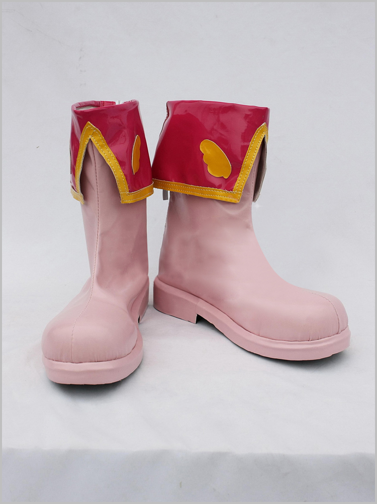 コスプレブーツ ★カードキャプターさくら 木之本桜 コスチューム用 靴  cosplay サイズオーダー 変装 仮装 コス ハロウィン