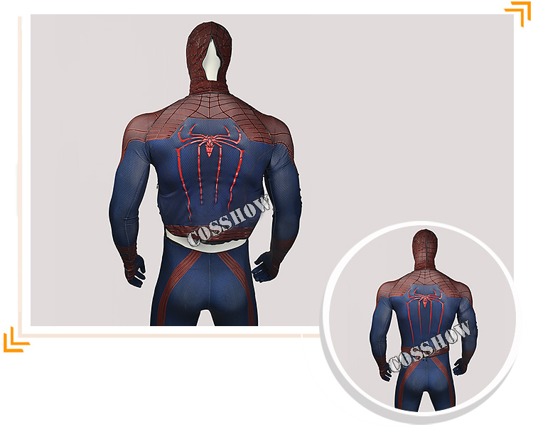 ★新品 全身タイツ The Amazing Spider-Man★アメイジング・スパイダーマン1 高級仕様 フルーセット 靴底付 ミラー版レンズ付 スーツ cosplay コスプレ衣装 コスチューム サイズオーダー可能 変装 仮装 コス ハロウィン