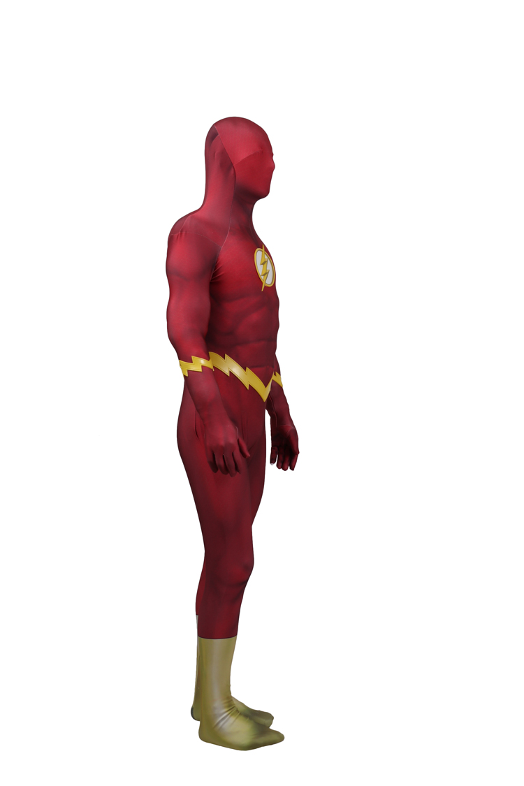 ★全身タイツ The Flash ★The Flash Cosplay コスチューム コスプレ衣装 スーツ サイズ豊富 サイズオーダー可能 変装 仮装 コス ハロウィン