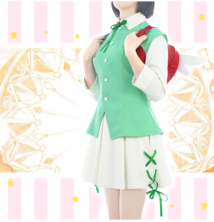 ★コスプレ衣装 木之本 桜/KINOMOTO SAKURA★カードキャプターさくら コスチューム cosplay サイズ豊富 変装 仮装 コス ハロウィン