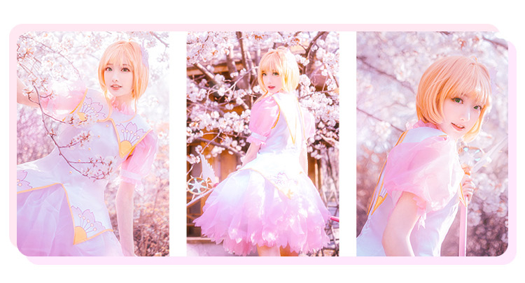 ★コスプレ衣装 木之本 桜/KINOMOTO SAKURA★カードキャプターさくら コスチューム cosplay サイズ豊富 変装 仮装 コス ハロウィン