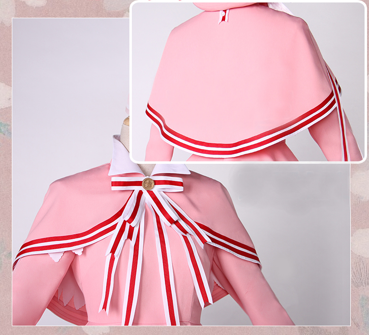 ★コスプレ衣装 木之本 桜/KINOMOTO SAKURA★カードキャプターさくら コスチューム cosplay サイズ豊富 変装 仮装 コス ハロウィン