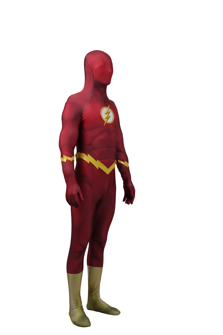 ★全身タイツ The Flash ★The Flash Cosplay コスチューム コスプレ衣装 スーツ サイズ豊富 サイズオーダー可能 変装 仮装 コス ハロウィン