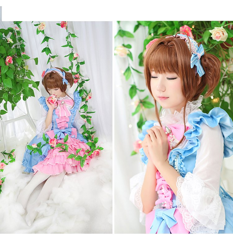 ★コスプレ衣装 木之本 桜/KINOMOTO SAKURA★カードキャプターさくら コスチューム cosplay サイズ豊富 変装 仮装 コス ハロウィン