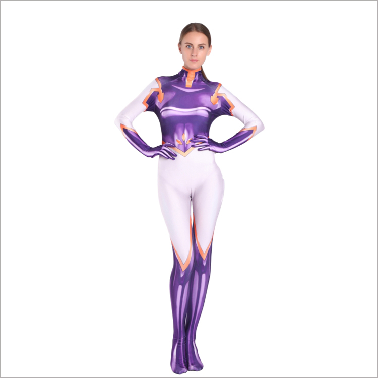 全身タイツ 僕のヒーローアカデミア MT.LADY コスプレ コスチューム Printed Spandex Lycra cosplay コスチューム 変装 仮装 高品質 オーダーメイド