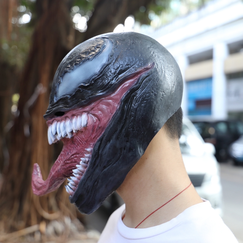 Venom Cosplay フルマスク スパイダーマン ゴム ★Spider-Man コスプレ cosplay 変装 仮装