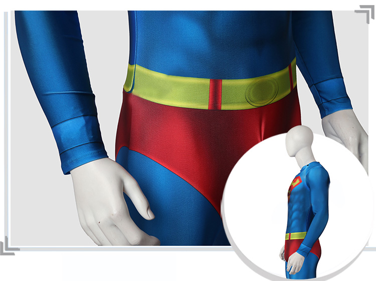 ★スーパーマン21号 全身タイツ★コスプレ衣装 Superman cosplay スーツ サイズ豊富 サイズオーダー可能 変装 仮装 コス ハロウィン
