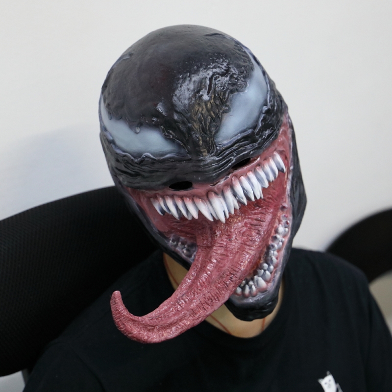 Venom Cosplay フルマスク スパイダーマン ゴム ★Spider-Man コスプレ cosplay 変装 仮装