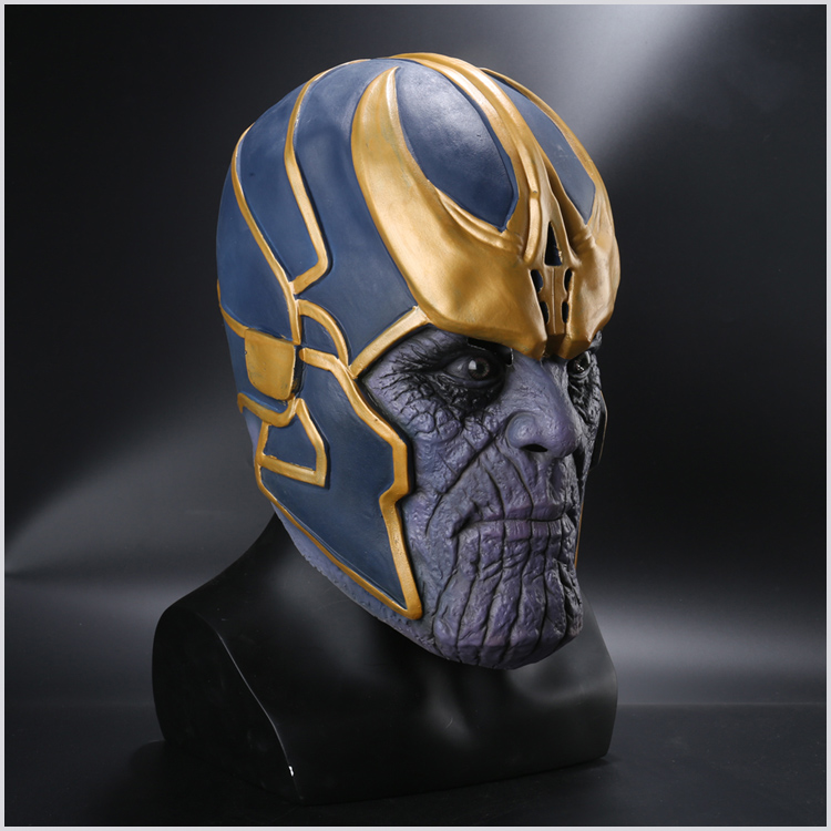 ★Thanos マスク The Avengers3 コスプレ MARVEL  変装 仮装 高品質 華麗 宴会 ハロウィン