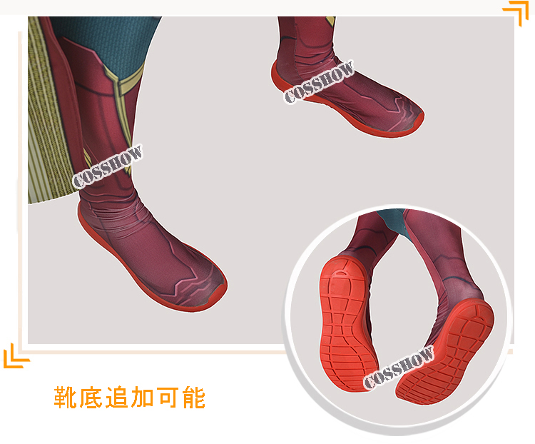 ★Vision 全身タイツ 3Dプリント◆Marvel's The Avengers3 スーツ 縦横伸縮 大きいサイズ cosplay コスプレ衣装 コスチューム オーダーメイド　