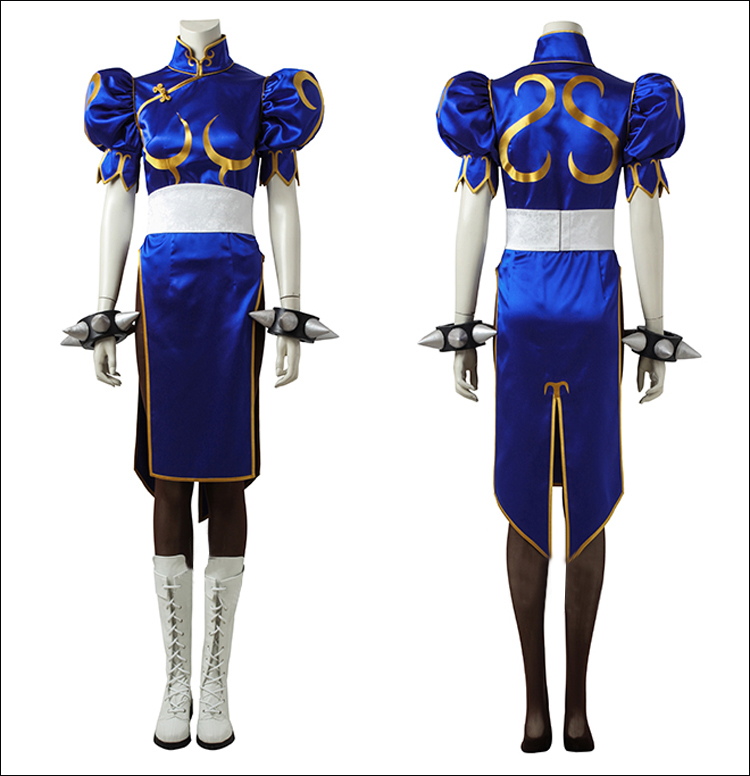 チュン・リー Chun-Li 春麗 コスプレ衣装セット ストリートファイター★Street Fighter コスチューム cosplay 変装 仮装 サイズ豊富 サイズオーダー可能