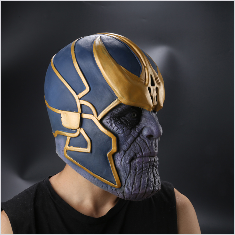 ★Thanos マスク The Avengers3 コスプレ MARVEL  変装 仮装 高品質 華麗 宴会 ハロウィン