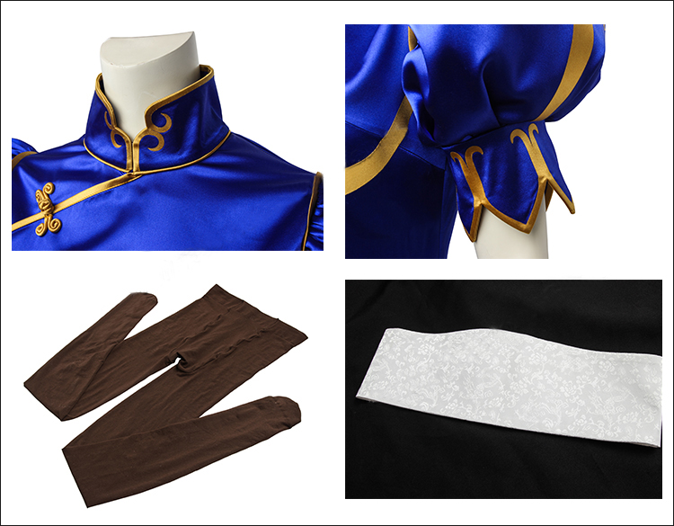 チュン・リー Chun-Li 春麗 コスプレ衣装セット ストリートファイター★Street Fighter コスチューム cosplay 変装 仮装 サイズ豊富 サイズオーダー可能