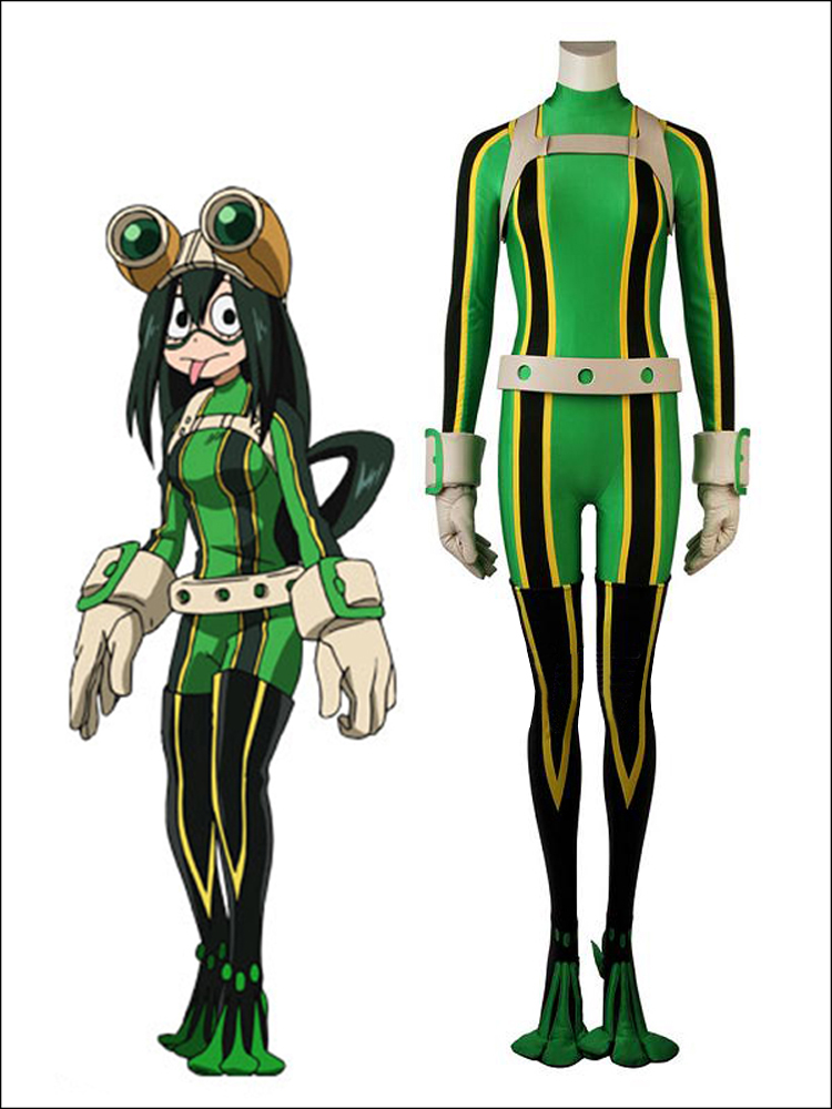 コスプレ衣装 僕のヒーローアカデミア 蛙吹梅雨/FROPPY フロッピー My Hero Academia コスチューム 衣装セットcosplay 変装 仮装 高品質 サイズ豊富