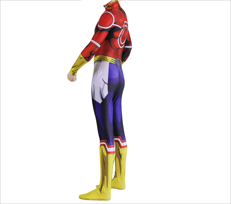 全身タイツ 僕のヒーローアカデミア All Might オールマイト コスプレ コスチューム Printed Spandex Lycra cosplay コスチューム 変装 仮装 高品質 オーダーメイド