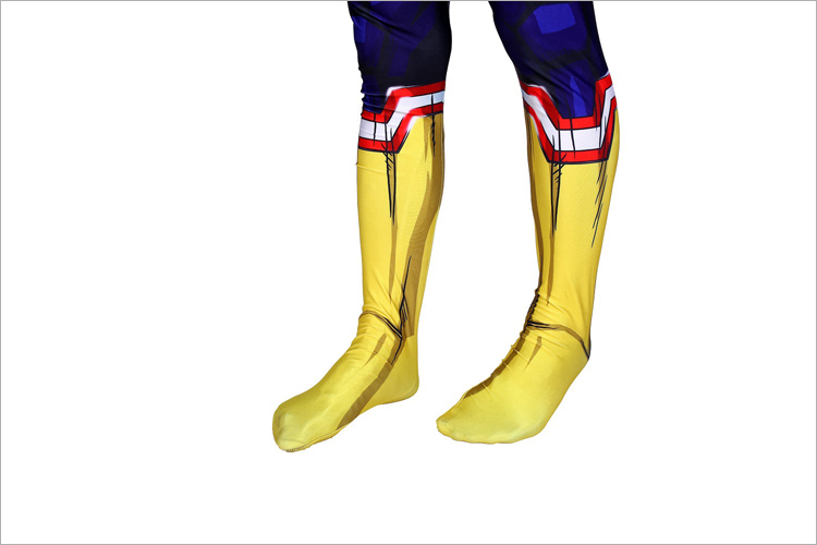 全身タイツ 僕のヒーローアカデミア All Might オールマイト コスプレ コスチューム Printed Spandex Lycra cosplay コスチューム 変装 仮装 高品質 オーダーメイド