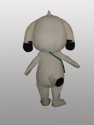 着ぐるみ　いぬ　犬　（白い・緑カバン付き）　本格的 変身 きぐるみ コスチューム 大人用