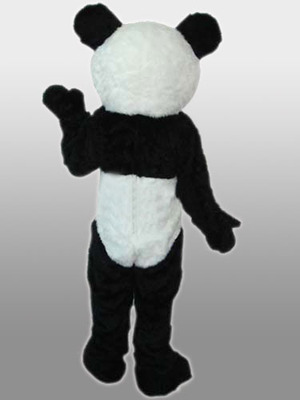パンダ　熊猫　赤い口　着ぐるみ　変身　大人用