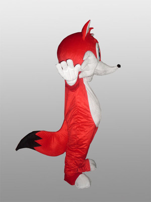狐（赤色）着ぐるみ