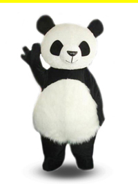 着ぐるみ　可愛い　フリース　パンダ 熊猫　本格的 変身 きぐるみ コスチューム 大人用