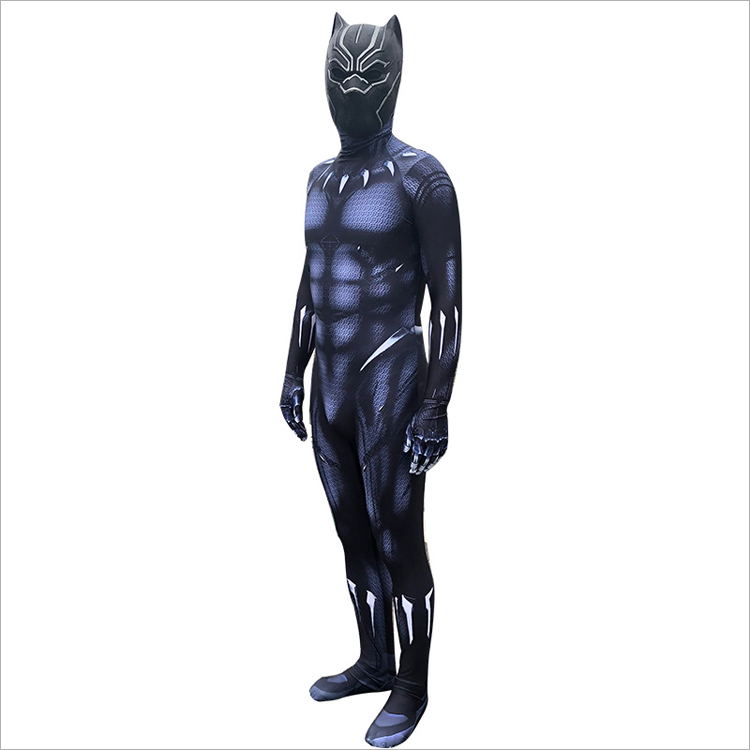 ★全身タイツ Black Panther ★Cosplay コスチューム コスプレ衣装 スーツ サイズ豊富 サイズオーダー可能 変装 仮装 コス ハロウィン